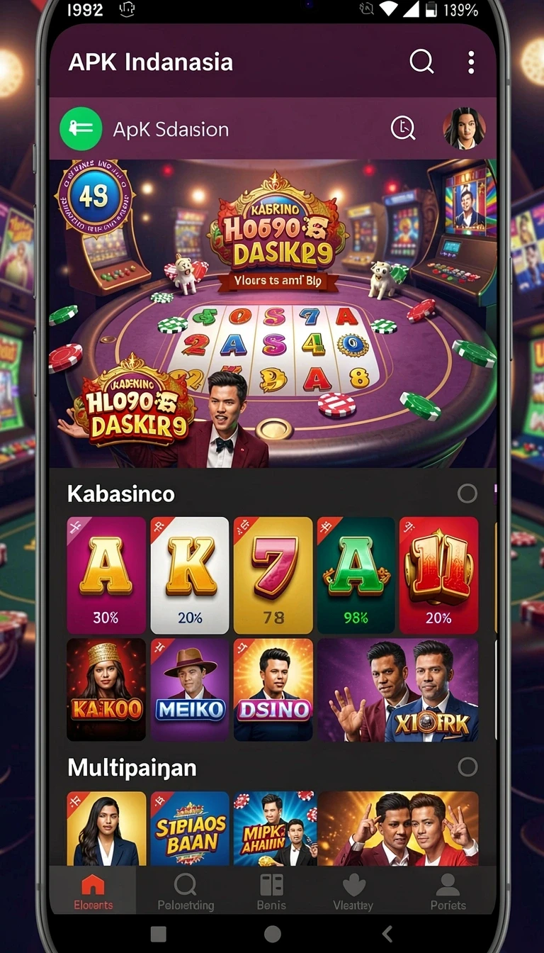 Tampilan utama aplikasi Review Aplikasi rajadewa138 yang intuitif dan efisien.