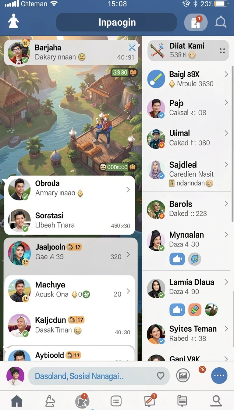 Tampilan utama aplikasi Review Aplikasi jnetoto yang intuitif dan efisien.