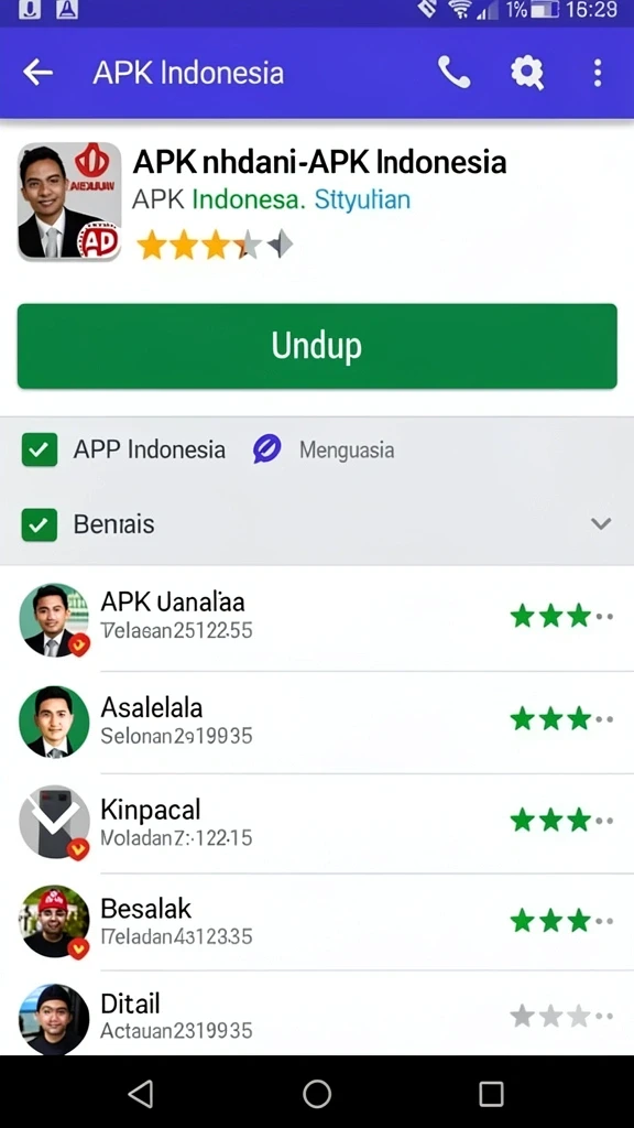 Tampilan utama aplikasi Review Aplikasi elang138 yang intuitif dan efisien.