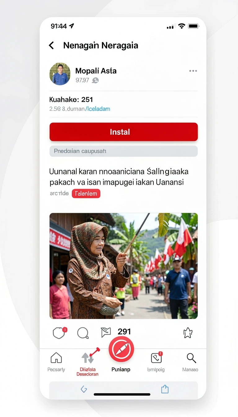 Tampilan utama aplikasi Review Aplikasi fujiwin88 yang intuitif dan efisien.