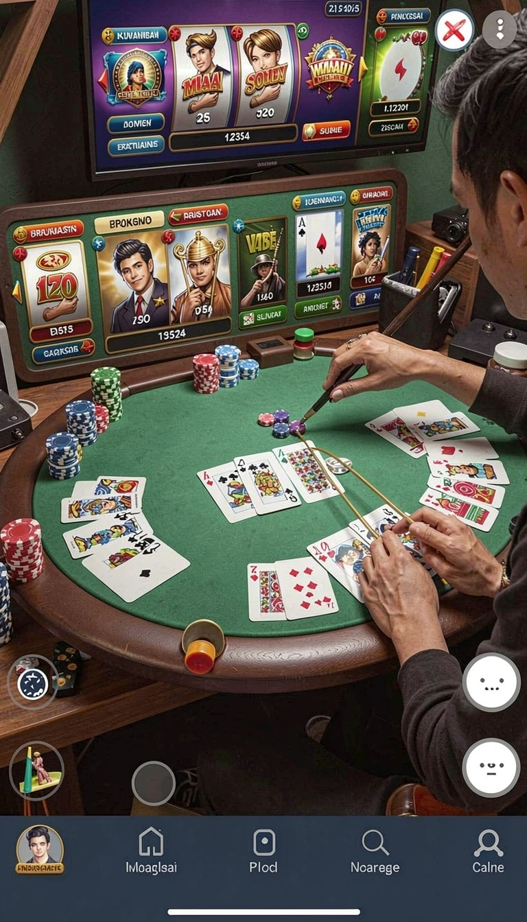 Tampilan utama aplikasi Review Aplikasi gameWrapperHead yang intuitif dan efisien.
